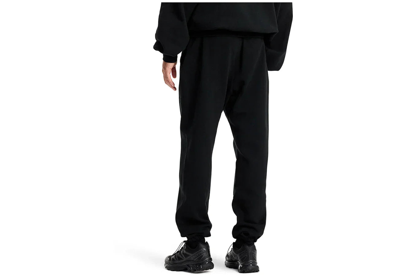 Fear of God Essentials Cream Drawstring Sweatpant Jet Black