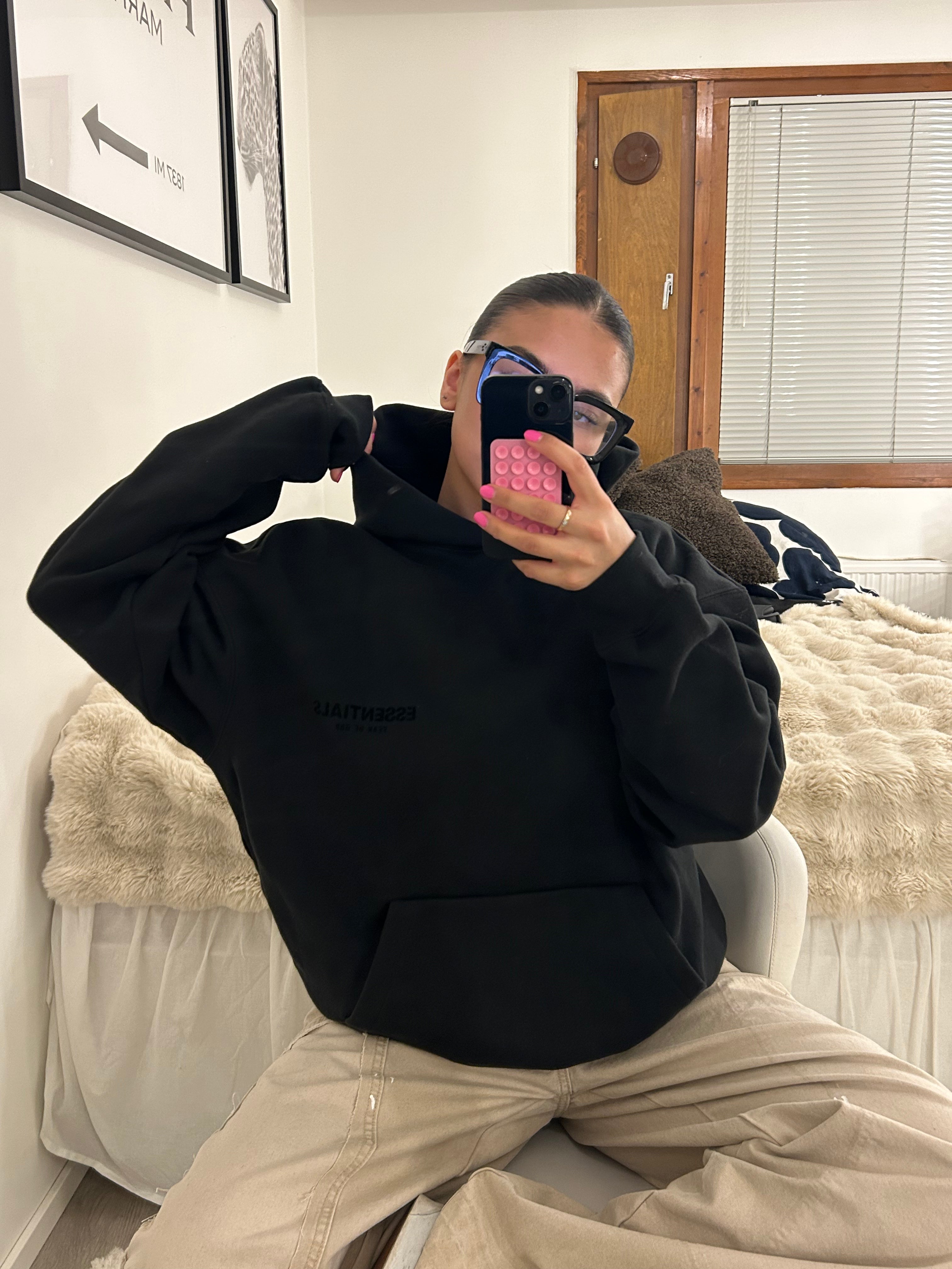 Fear of God Essentials Pullover Hoodie Stretch Limo