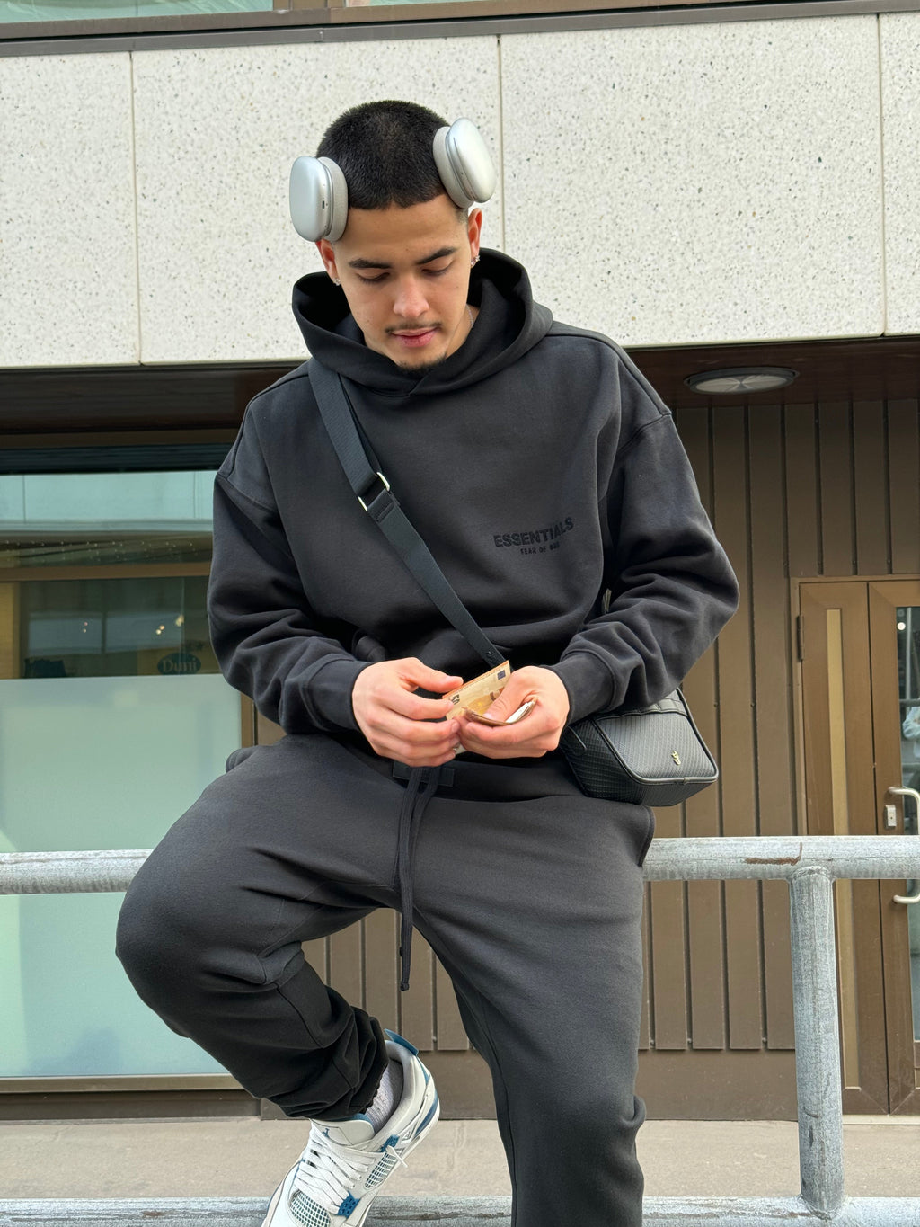 Fear of God Essentials Pullover Hoodie Stretch Limo