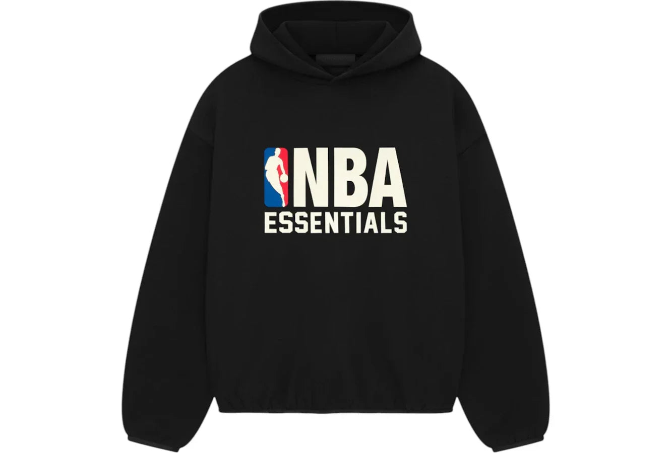 Fear of God Essentials NBA Hoodie Black